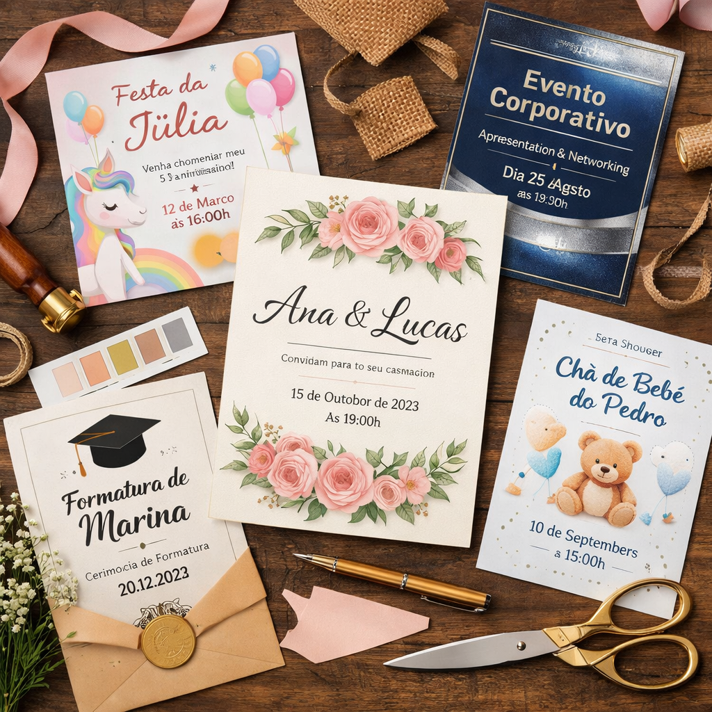 Convites personalizados